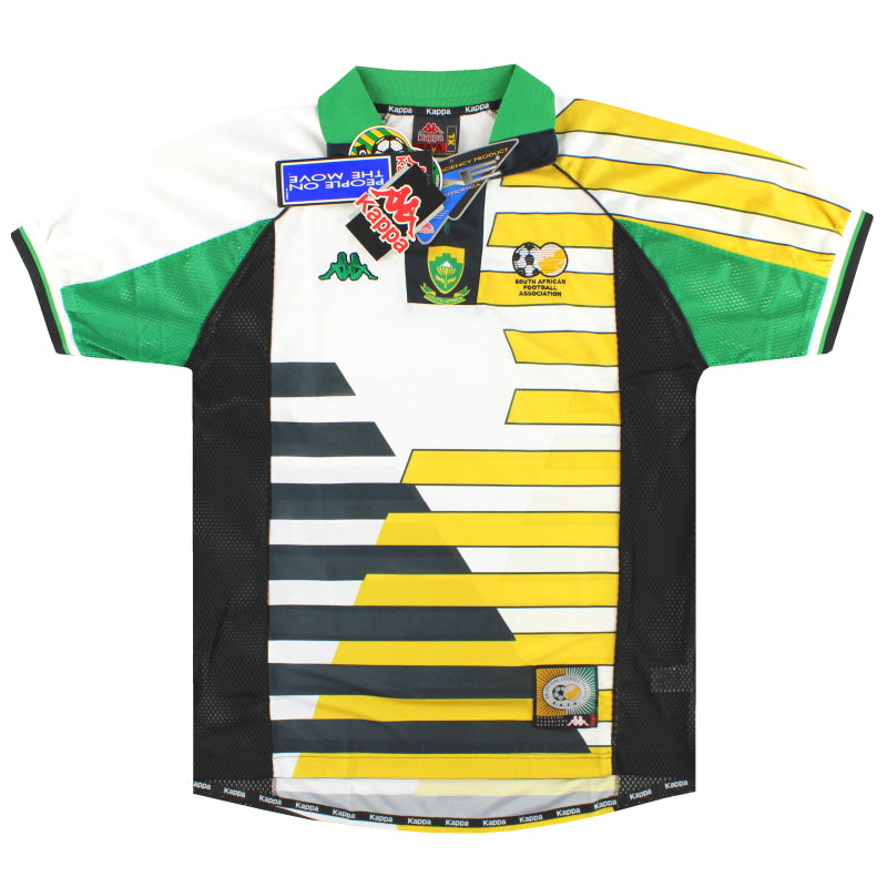 Camiseta de local Kappa Sudáfrica 1998 *con etiquetas* XL