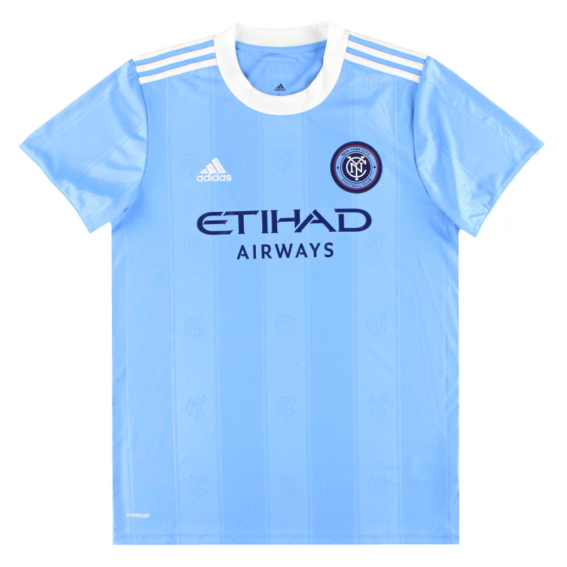 Camiseta de local adidas del New York City 2021-22 Talla L