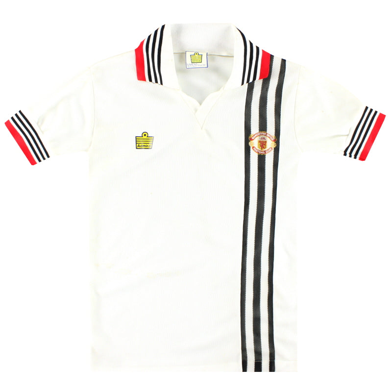 Camiseta de visitante Admiral del Manchester United 1975-80 S