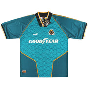 Camiseta de visitante Puma de los Wolves 1996-97 *con etiquetas* XL