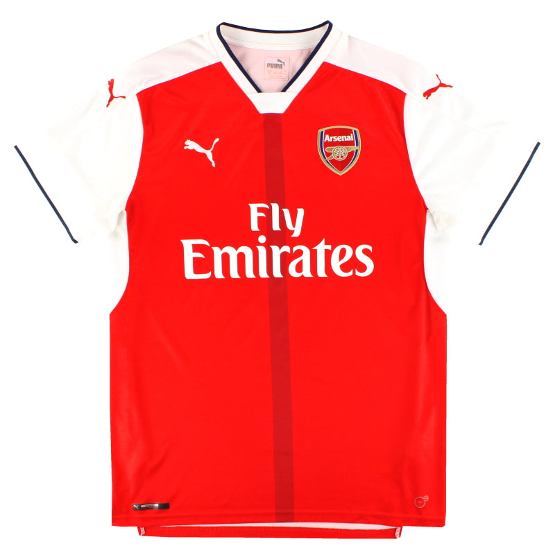 2016-17 Arsenal Puma Home Shirt XL - Classic Football Kit