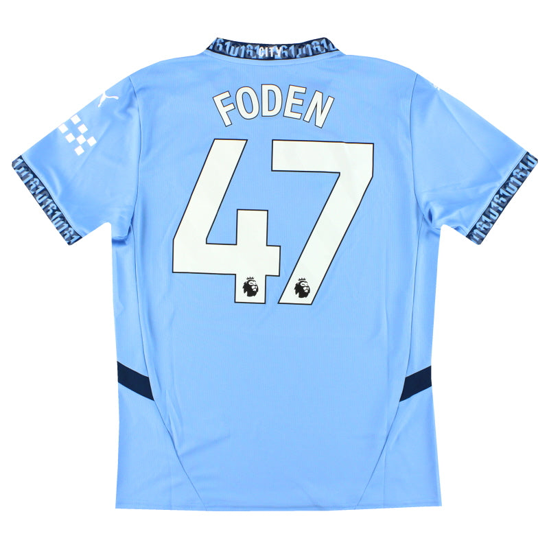 2024-25 Camiseta de local Puma del Manchester City Foden #47 *con etiquetas* Talla M
