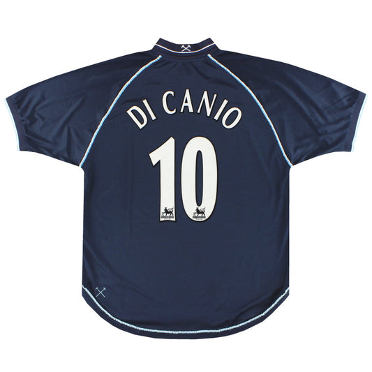 1999-01 West Ham Fila Third Shirt Di Cano #10 XL