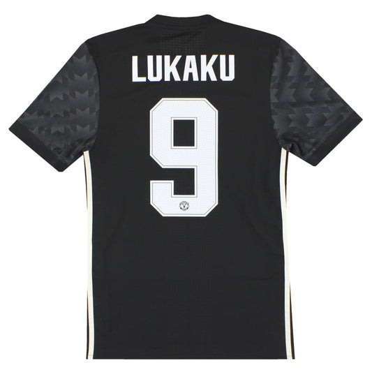 2017-18 Manchester United adidas Authentic Away Shirt Lukaku #9 S