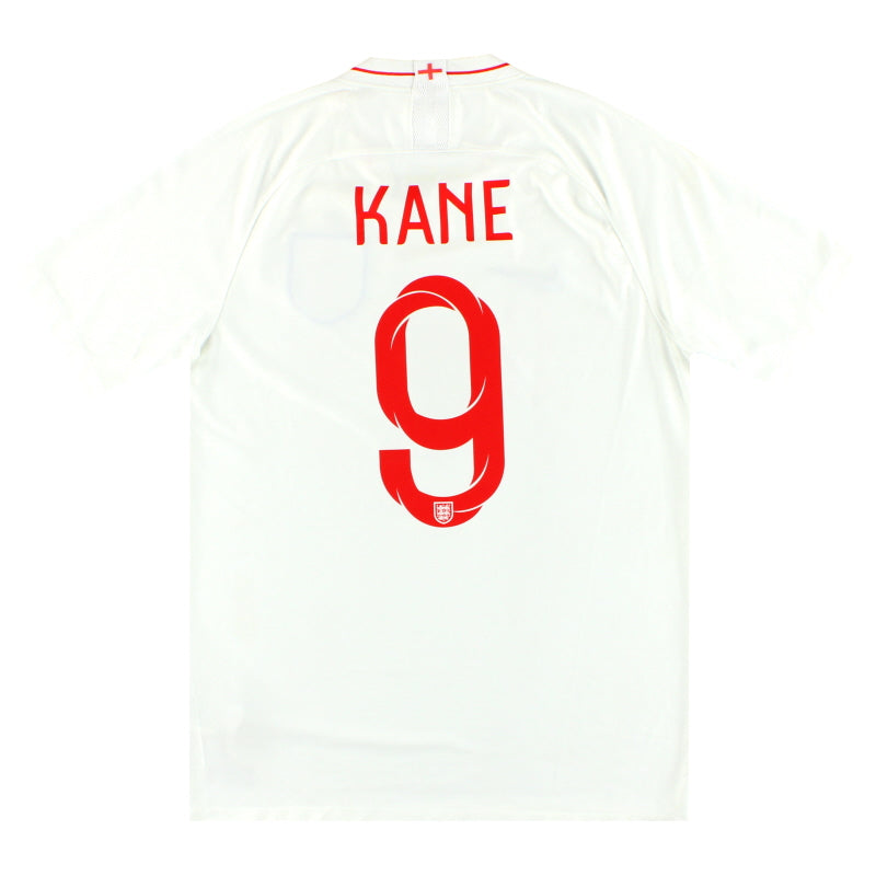 Camiseta oficial de Inglaterra de la primera equipación Nike 2018-19 - Kane #10 M