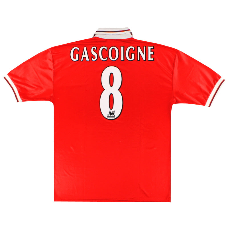 Camiseta Middlesbrough Errea Local 1998-99 Gascoigne #8 XL