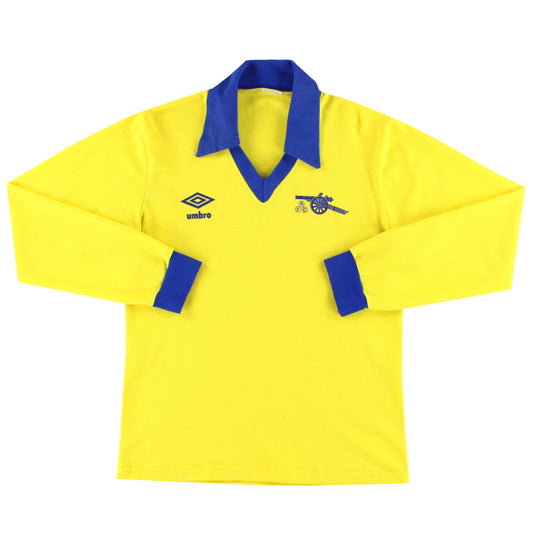 1978-81 Arsenal Umbro Away Shirt L/S