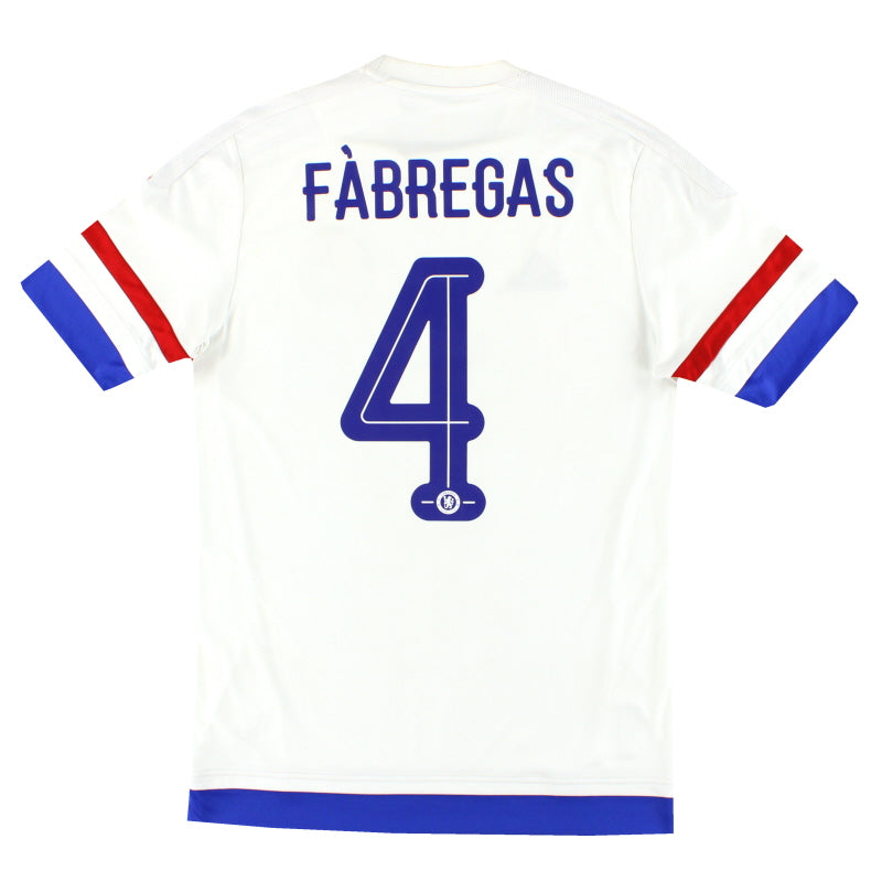2015-16 Chelsea adidas Camiseta Visitante Fabregas #4 Talla S