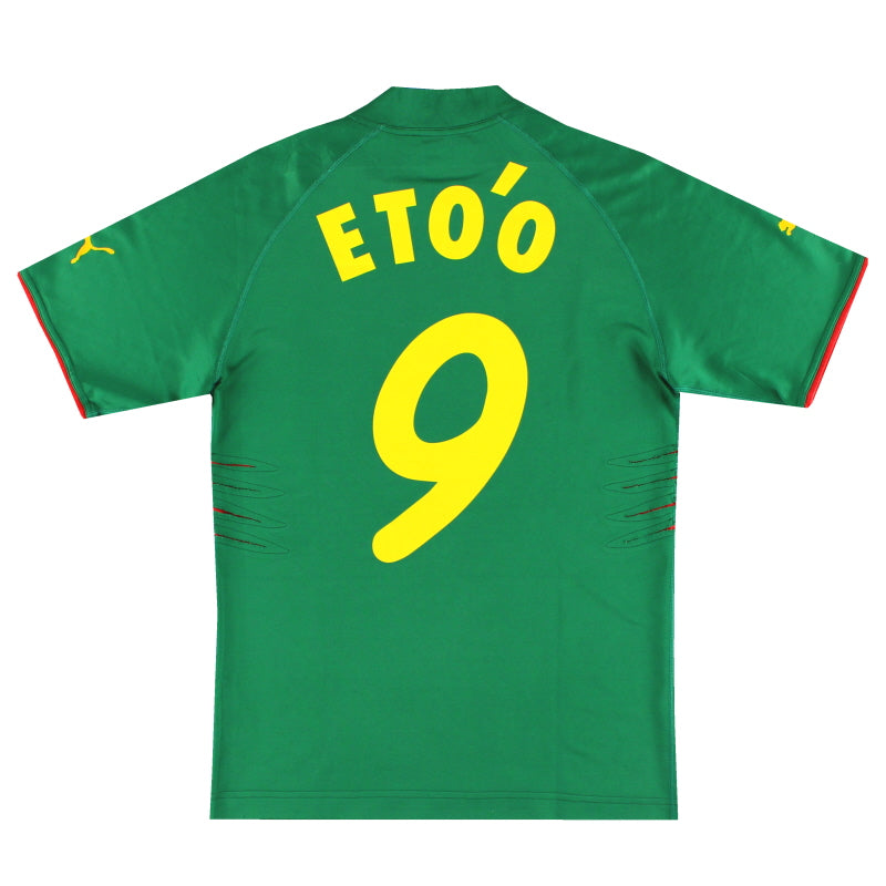 2004-06 Camerún Puma Camiseta Local Eto'o #9 S