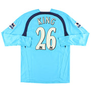 2006-07 Tottenham Puma Camiseta de visitante versión jugador King #26 Manga larga XL