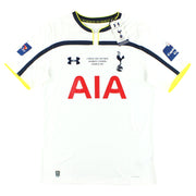 Camiseta de la primera equipación del Tottenham Under Armour "Final" 2014-15 *con etiquetas* Talla L