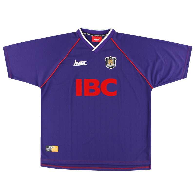 Camiseta de visitante del Hull City 1999-00 Avec *Impecable* L