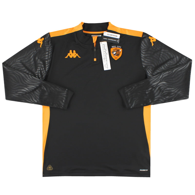 2024-25 Hull City Kappa Sudadera Entrenamiento 1/4 Cremallera *A ESTRENAR EN CAJA* Talla L