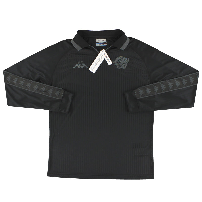 2024-25 Hull City Kappa Camiseta Lifestyle "Blackout" Manga Larga *A Estrenar en Caja* XXXL