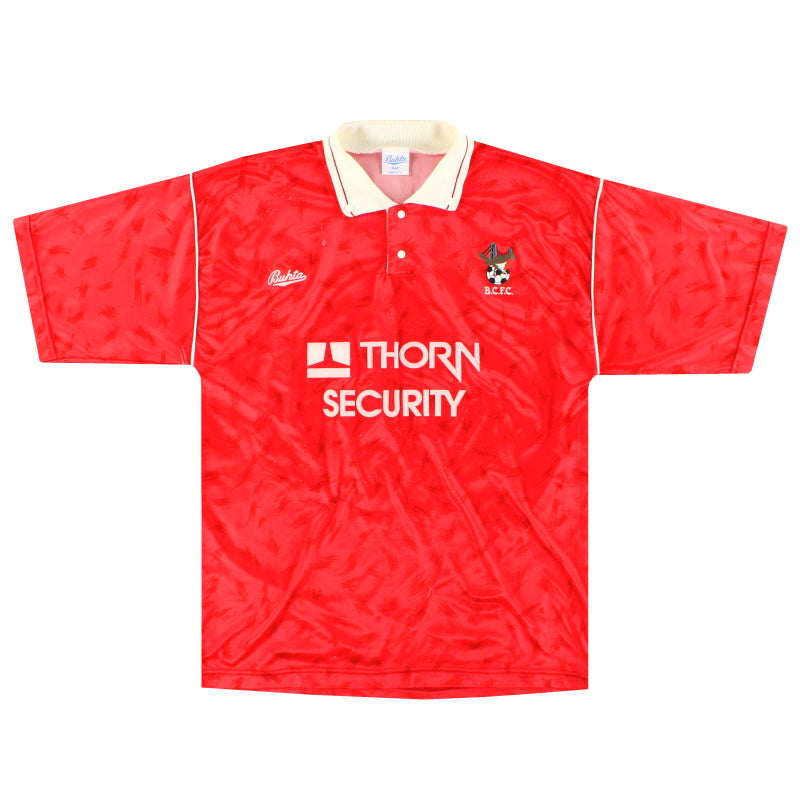 1990-92 Bristol City Bukta Camiseta Local M