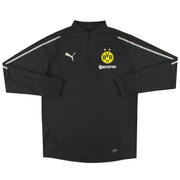 2018-19 Dortmund Puma Sudadera de entrenamiento con cremallera 1/4 L