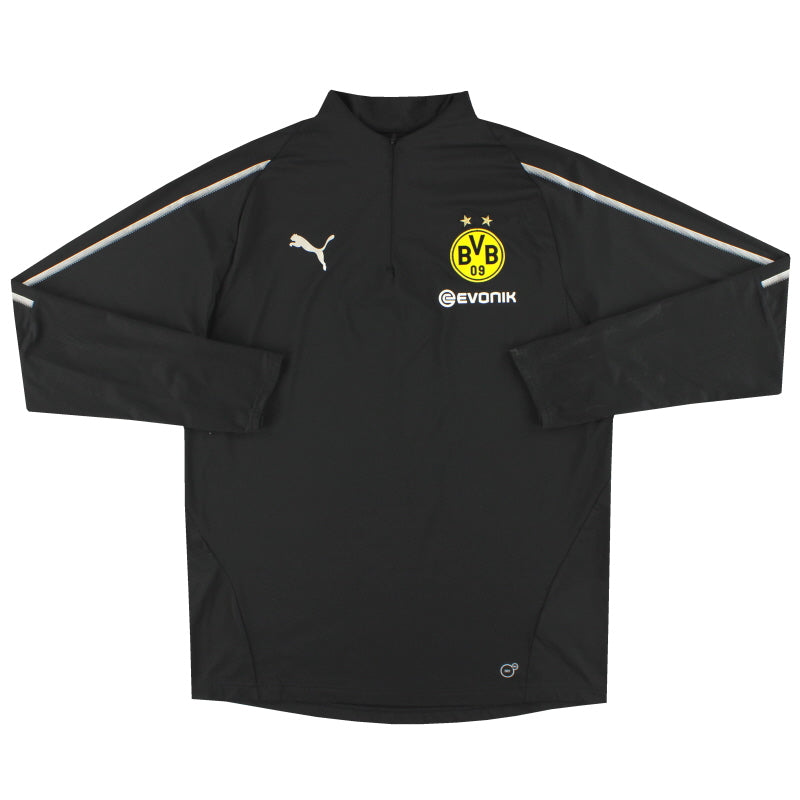 2018-19 Dortmund Puma Sudadera de entrenamiento con cremallera 1/4 L