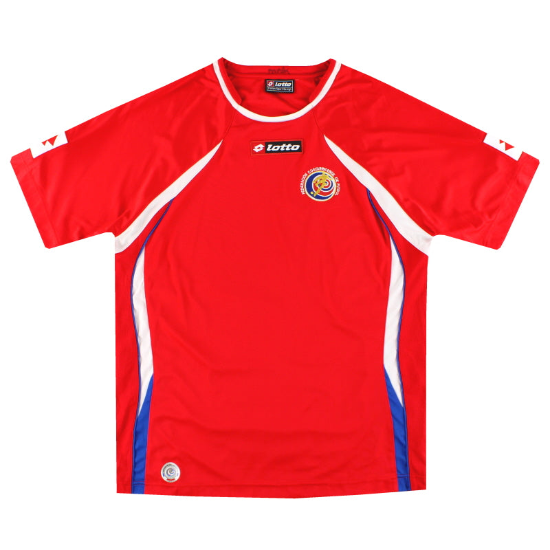 Camiseta de Local Costa Rica Lotto 2010-11 L