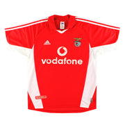 Camiseta adidas del Benfica de la temporada 2001-02, talla M