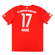 Camiseta Local adidas del Bayern de Múnich 2022-23 Mané #17 *Impecable* XXL