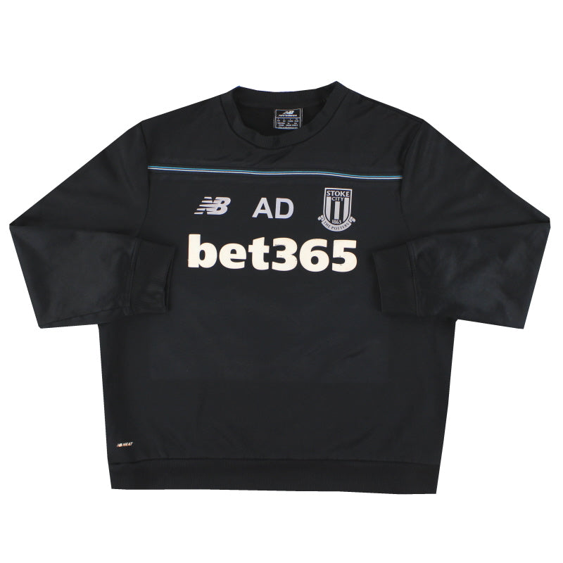 2015-16 Stoke New Balance Sudadera de Entrenamiento de Jugador 'AD' L