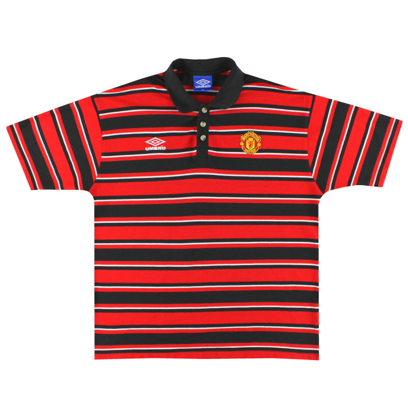 Camiseta Polo Umbro Manchester United 1996-97 XXL