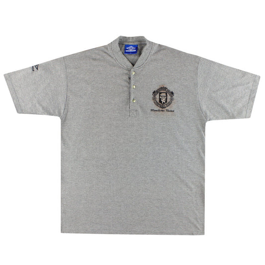 1996-97 Manchester United Umbro Polo Shirt XL