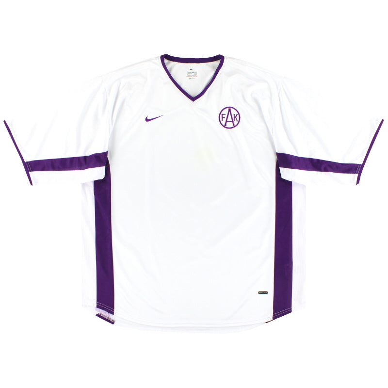 2002-04 Austria Viena Nike Camiseta Visitante XXL