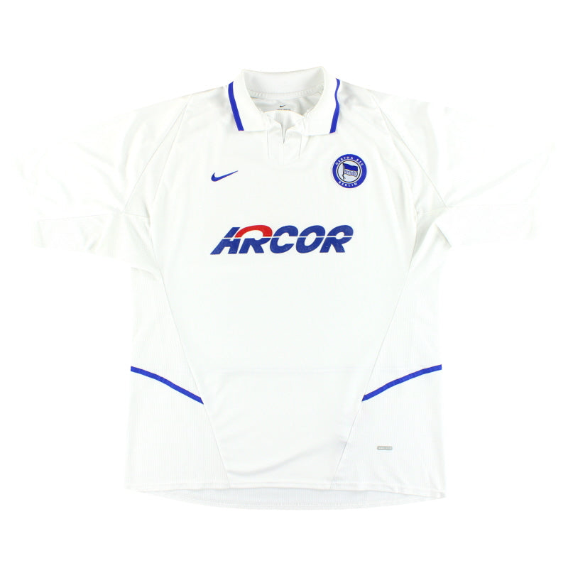 2002-05 Camiseta Nike Visitante Hertha Berlin XXL