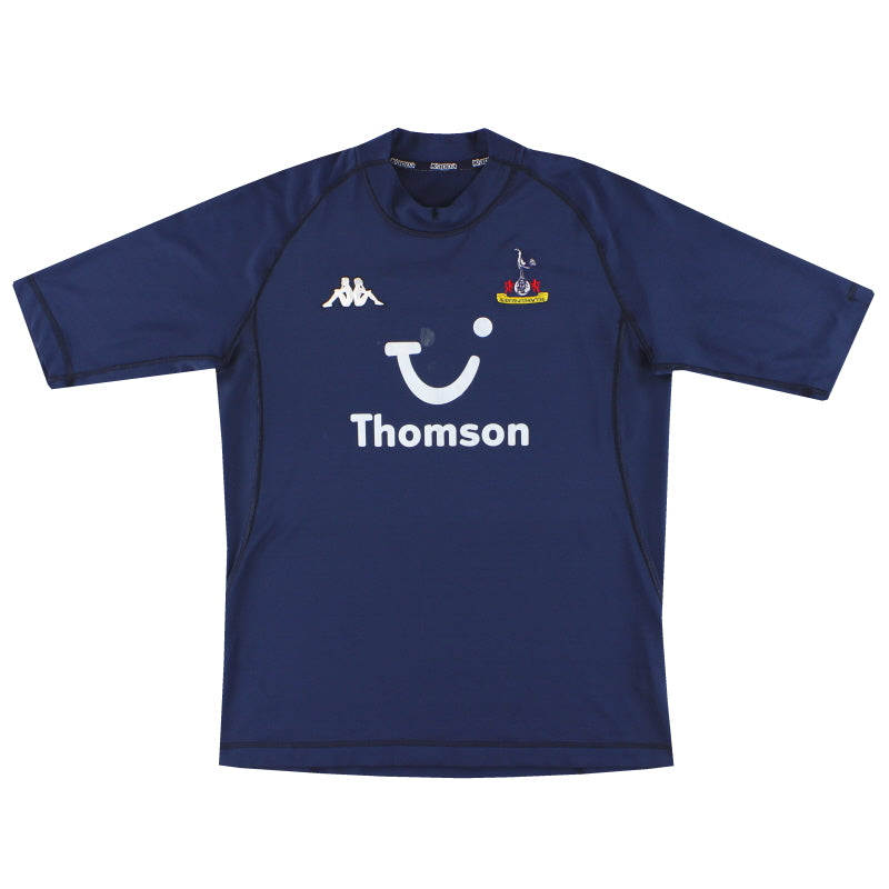 Camiseta de visitante Kappa del Tottenham 2004-05, talla XL