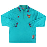Camiseta polo Kappa del Barcelona 1992-95 manga larga *Impecable* Talla L