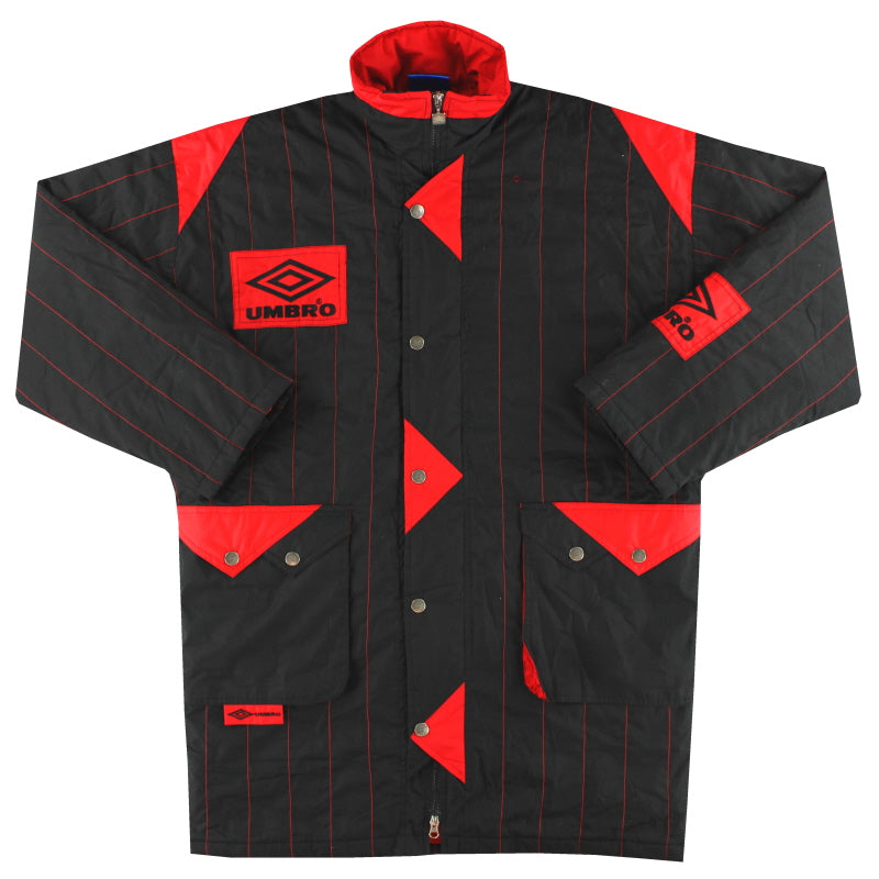 1994-95 Abrigo de banquillo Umbro Template *Como Nuevo* L