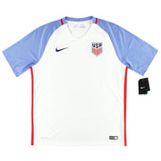 Camiseta de la primera equipación Nike de EE. UU. 2016-17 *con etiquetas* L