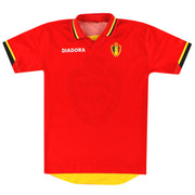 1996-97 Belgium Diadora Home Shirt Y - Classic Football Kit