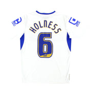 2014-15 Camiseta local del Tranmere Rovers Carbrini Holness #6 Talla L.Niño