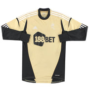 2012-13 Bolton adidas Camiseta de Portero de Jugador #1 Manga Larga M