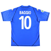 Camiseta Kappa del Brescia 2003-04 Local Baggio #10 *Como Nueva* L
