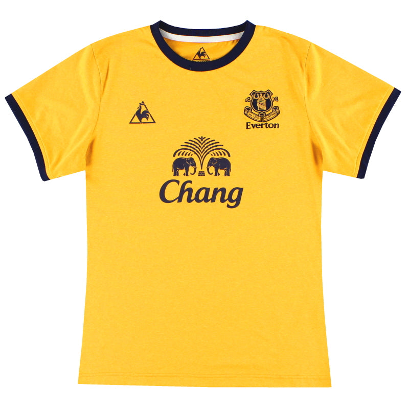 Camiseta de visitante de mujer Le Coq Sportif del Everton 2011-12