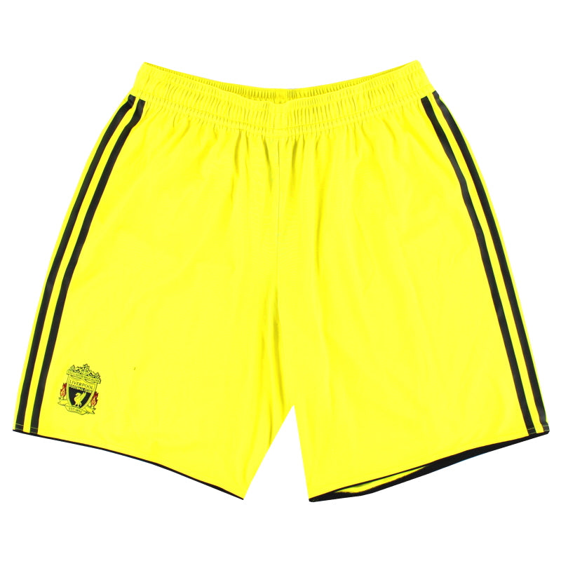 2010-11 Liverpool adidas Pantalones Cortos de Portero L