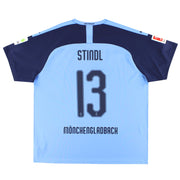 Camiseta de visitante Puma del Borussia Monchengladbach 2019-20 Stindl #13 XXXL