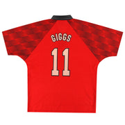 Camiseta Umbro del Manchester United de local 1996-98 Giggs #11 L