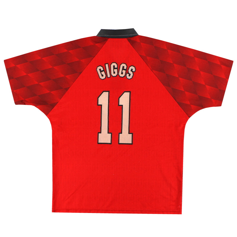 Camiseta Umbro del Manchester United de local 1996-98 Giggs #11 L