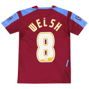 2010-12 Tranmere Rovers Carbrini Camiseta Visitante Galesa #8 6-7 Años