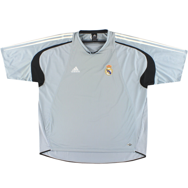 2004-05 Real Madrid adidas Camiseta de Entrenamiento XXL