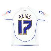 Camiseta Local Carbrini Tranmere Rovers 2011-12 Akins #17 T.Niños