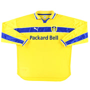 1999-00 Leeds Puma Tercera Camiseta Manga Larga L