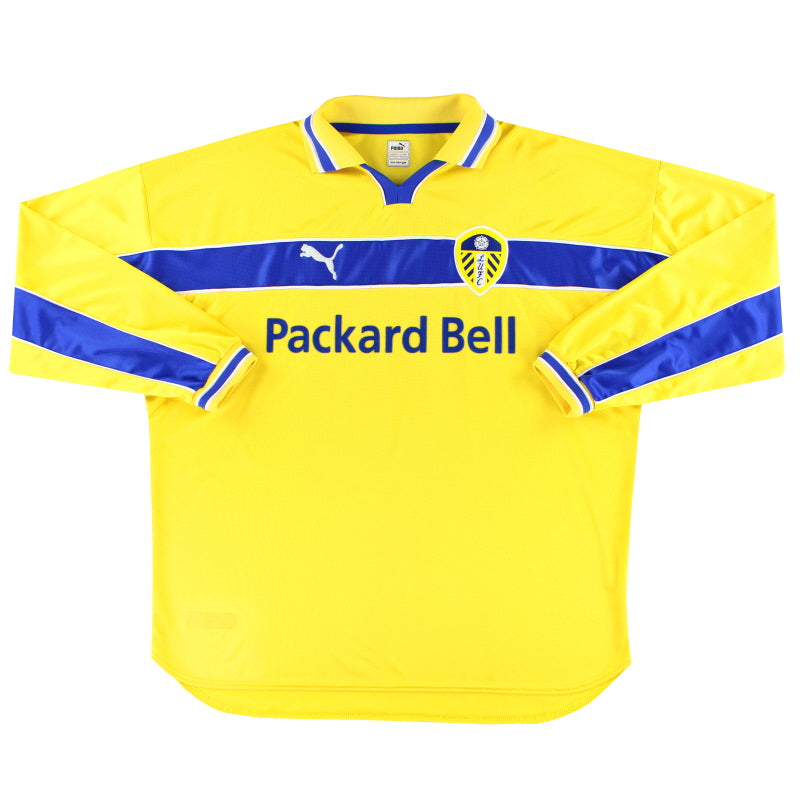 1999-00 Leeds Puma Tercera Camiseta Manga Larga L