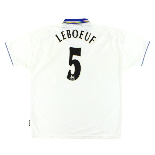 1998-00 Chelsea Umbro Away Shirt Lebouef #5 XXL