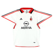 2003-04 AC Milan adidas Camiseta de jugador de la segunda equipación #4 Manga Larga *Como Nueva* M