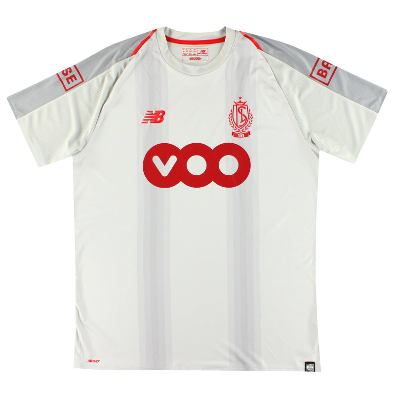 Camiseta de visitante New Balance del Standard de Lieja 2018-19, talla XL